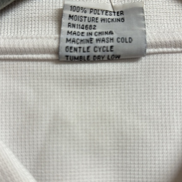 LSU NCAA White Polo Shirt Size Medium - Picture 3 of 10